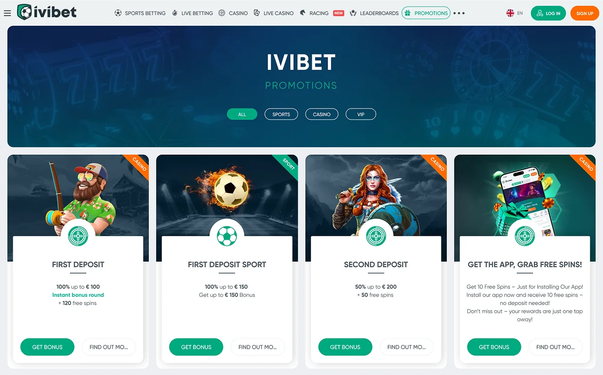 IviBet Promotions